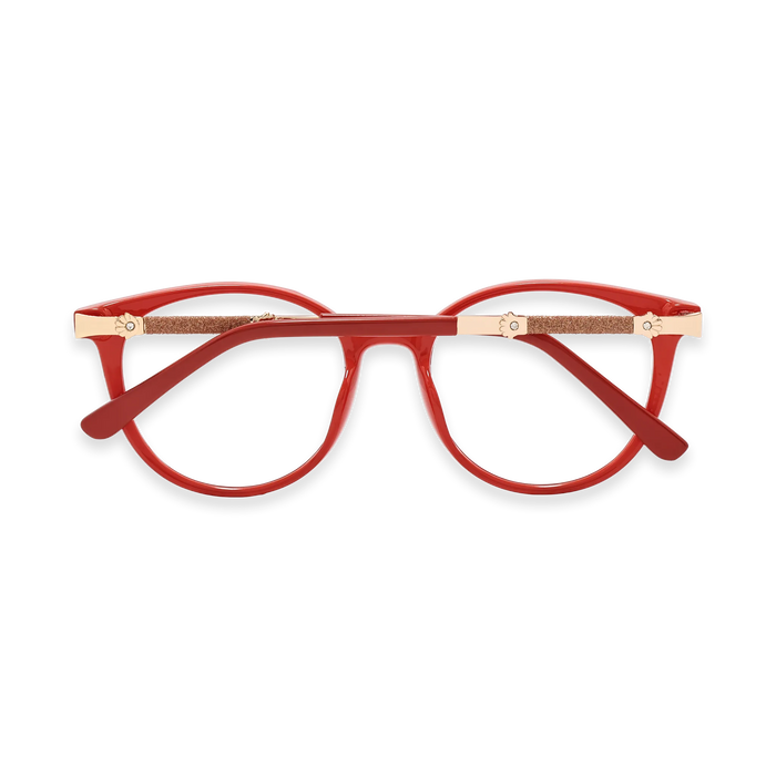 Eydology Clara Coral Red Women's Cat Eye Glasses 5