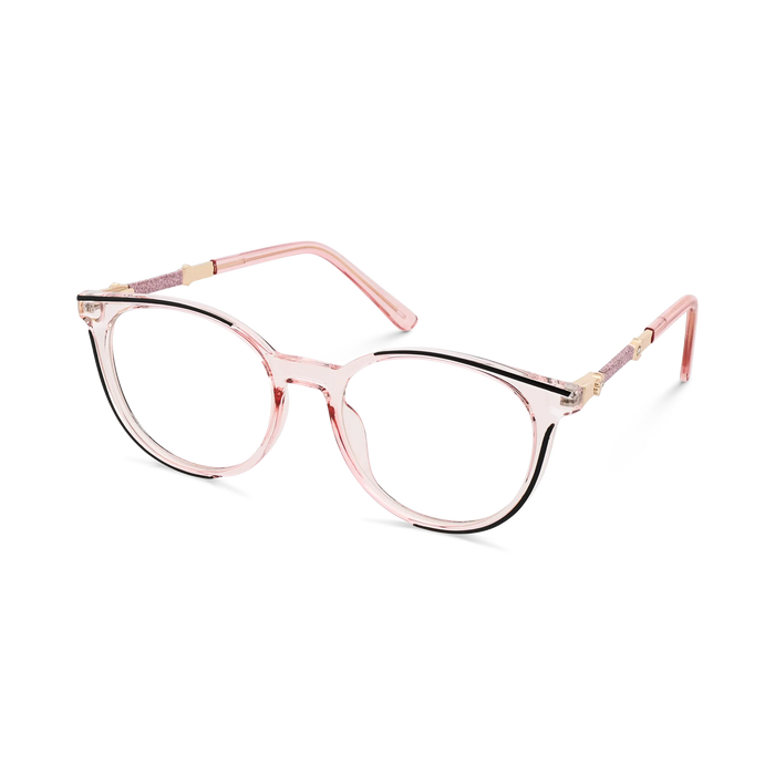Eydology Clara Pink Cat Eye Glasses 3