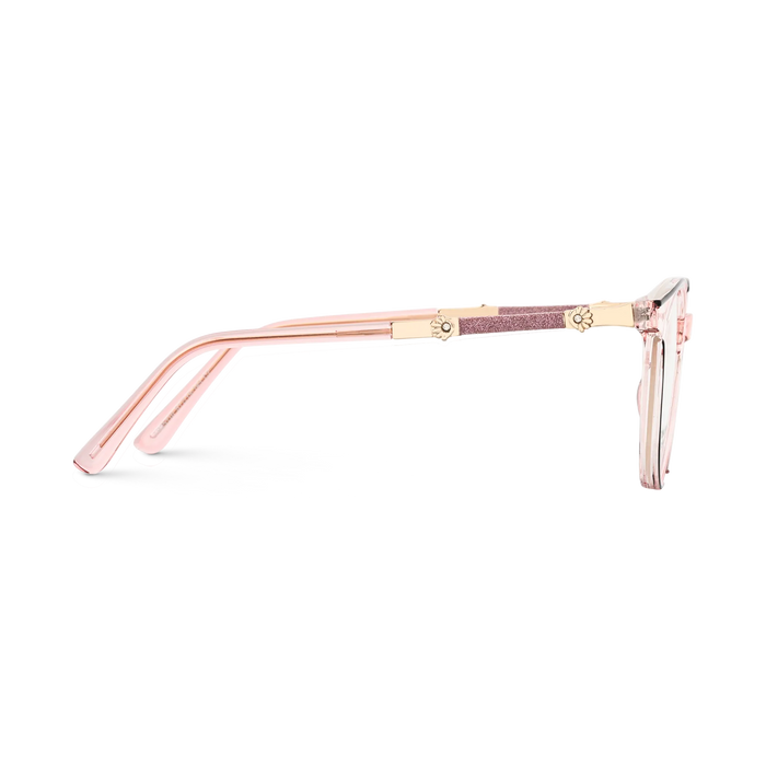 Eydology Clara Pink Cat Eye Glasses 4