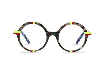 Eydology Code Green Tortoise Glasses 1