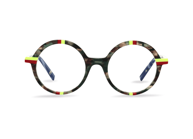 Eydology Code Green Tortoise Glasses 1