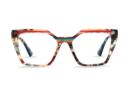 Eydology Coen Orange Tortoise Eyewear 1