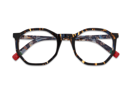Eydology Colette Blue Tortoise Eyewear 3