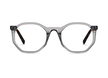 Eydology Colette Clear Grey Eyewear 1