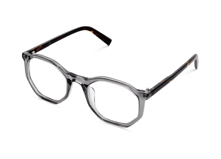 Eydology Colette Clear Grey Eyewear 2