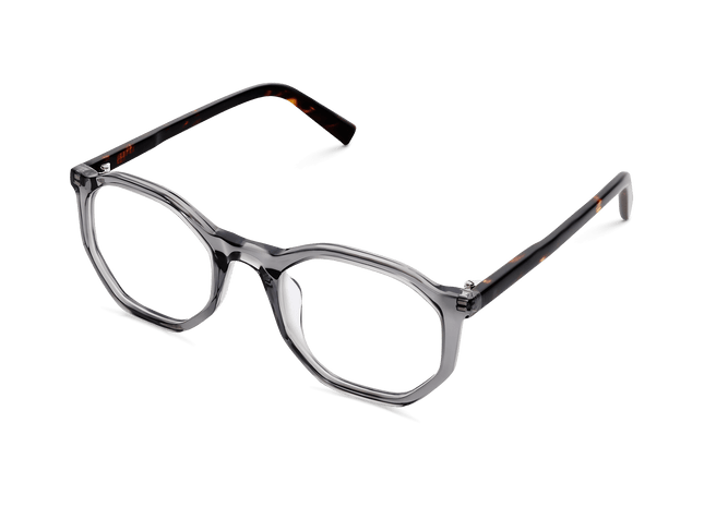 Eydology Colette Clear Grey Eyewear 2