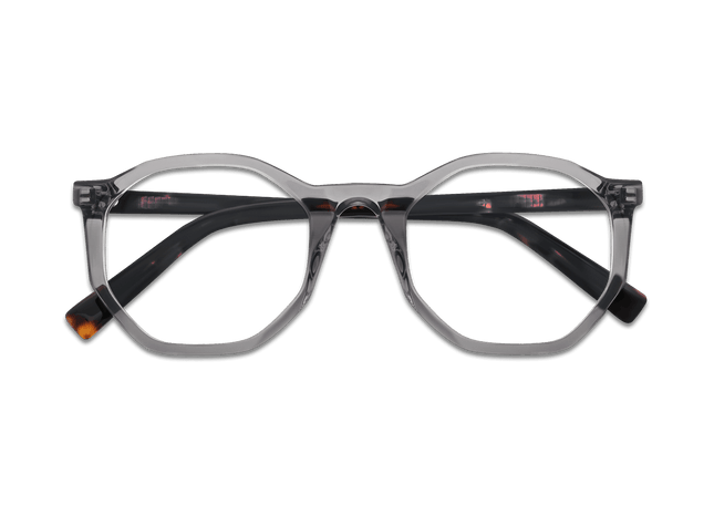 Eydology Colette Clear Grey Eyewear 3