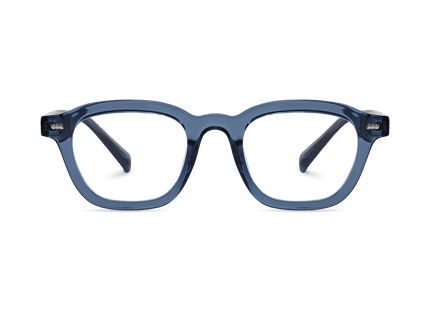 Eydology Collin Crystal Blue Glasses 2