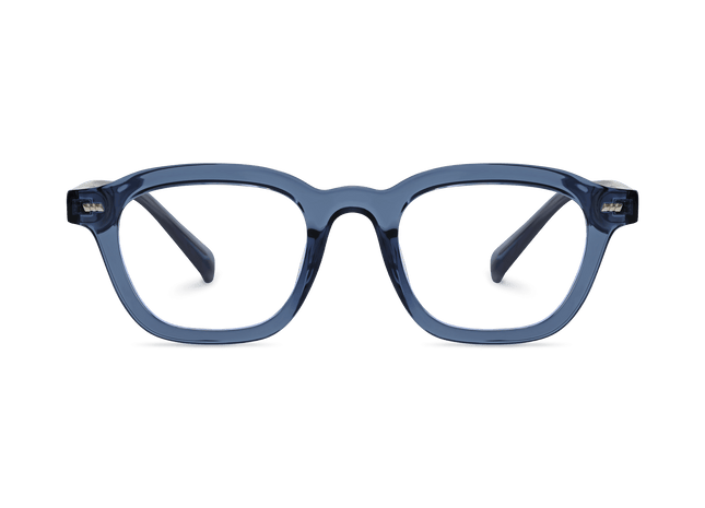 Eydology Collin Crystal Blue Glasses 2