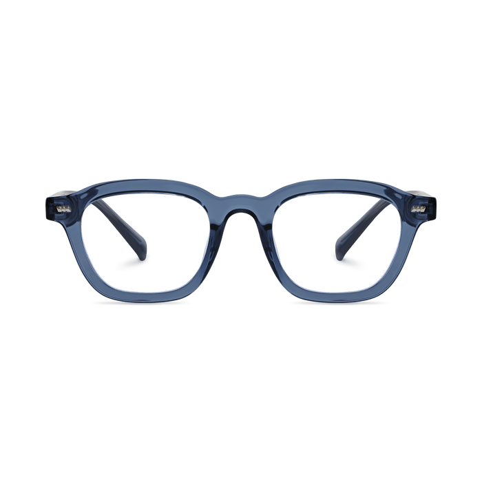 Eydology Collin Crystal Blue Glasses 2