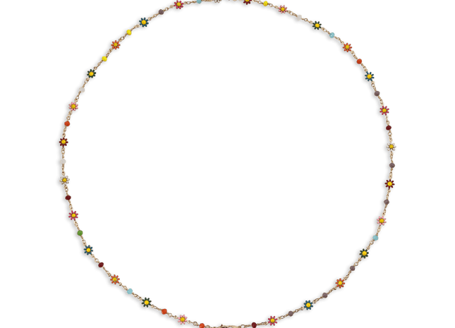 Eydology Colored Daisies Eyeglasses Chains 2