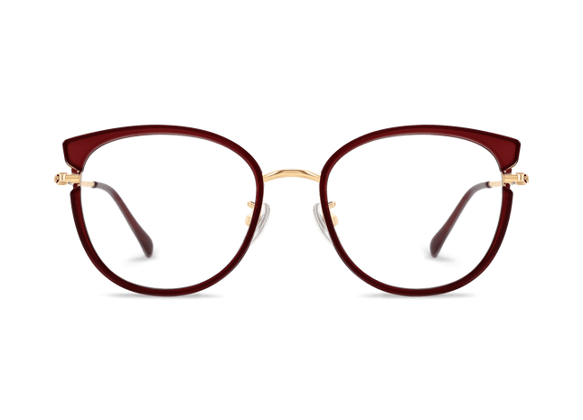 Eydology Cora Wine/Gold Glasses 2