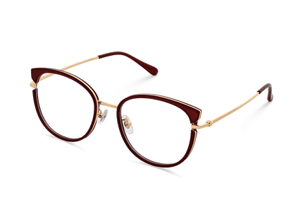 Eydology Cora Wine/Gold Glasses 3