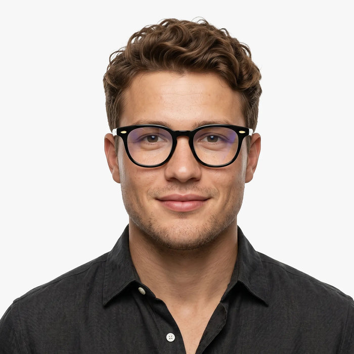Eydology Cruz Black Eyeglasses 4
