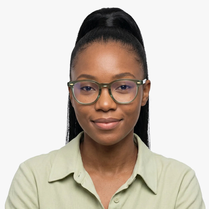 Eydology Cruz Green Eyeglasses 4