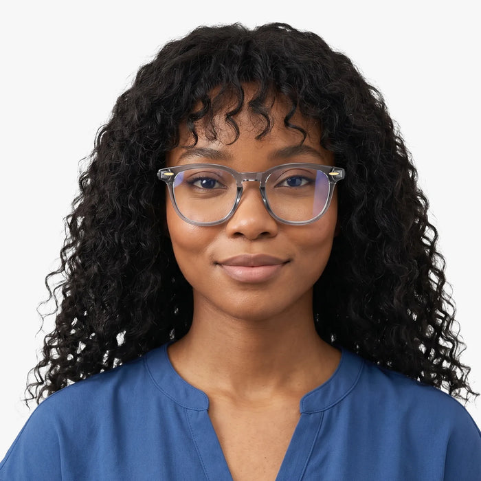 Eydology Cruz Grey Eyeglasses 3