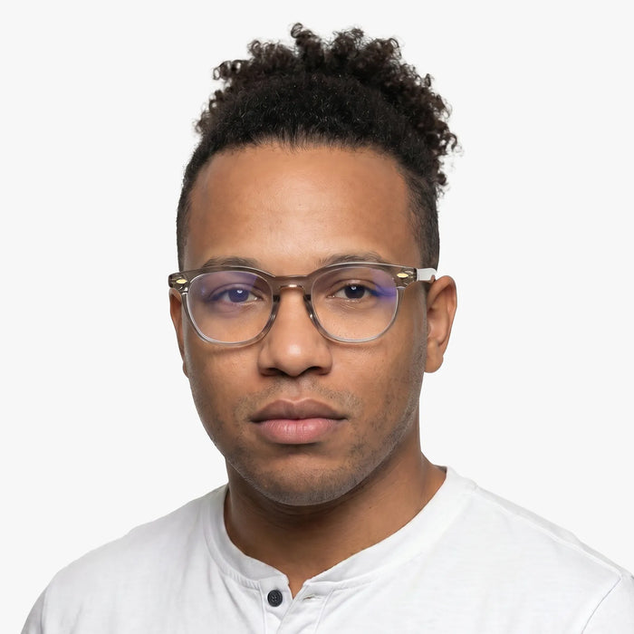 Eydology Cruz Purple Grey Eyeglasses 3
