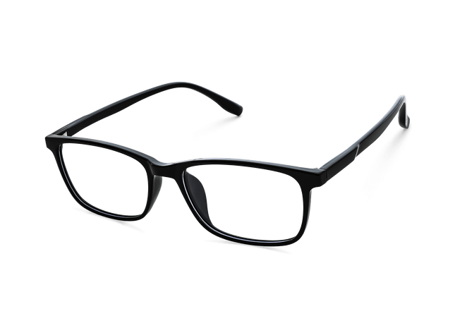 Eydology Curtis Black Glasses 3