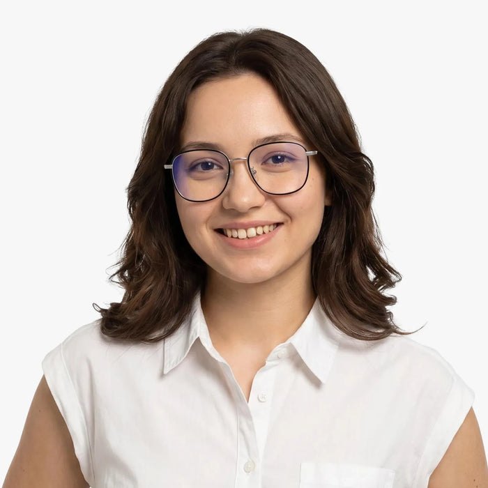 Eydology Dakari Black/Chrome Glasses 3