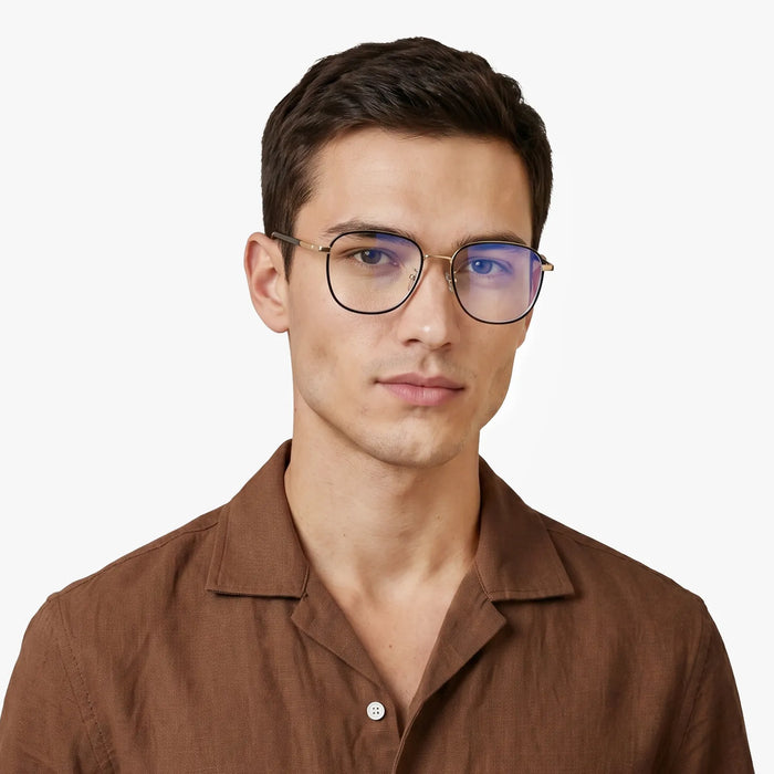 Eydology Dakari Black/Gold Glasses 3