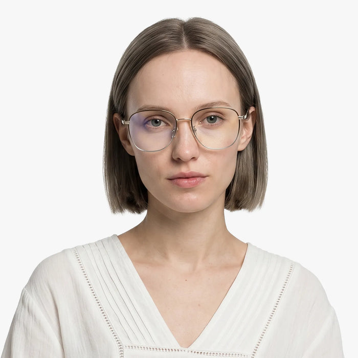 Eydology Dakari Crystal Brown to Blue/Silver Glasses 3