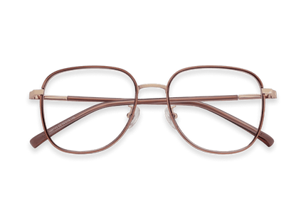 Eydology Dakari Crystal Pink/Rose Gold Glasses 1