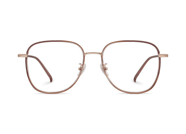 Eydology Dakari Crystal Pink/Rose Gold Glasses 2