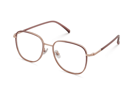 Eydology Dakari Crystal Pink/Rose Gold Glasses 3
