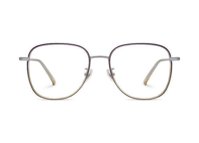 Eydology Dakari Crystal Purple to Yellow/Chrome Glasses 2