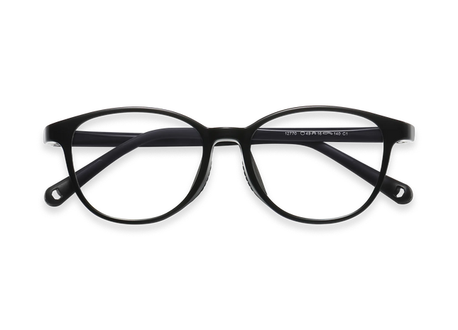 Eydology Dalton Black Kids Glasses 1