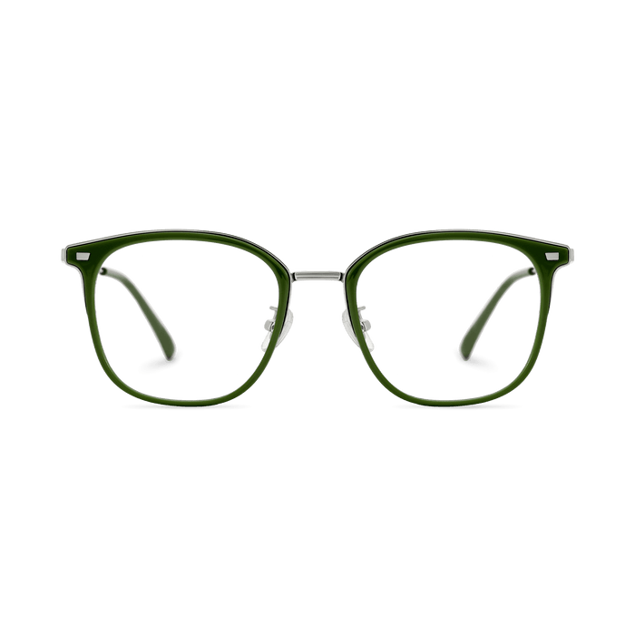 Eydology Dangelo Green/Silver Glasses 2