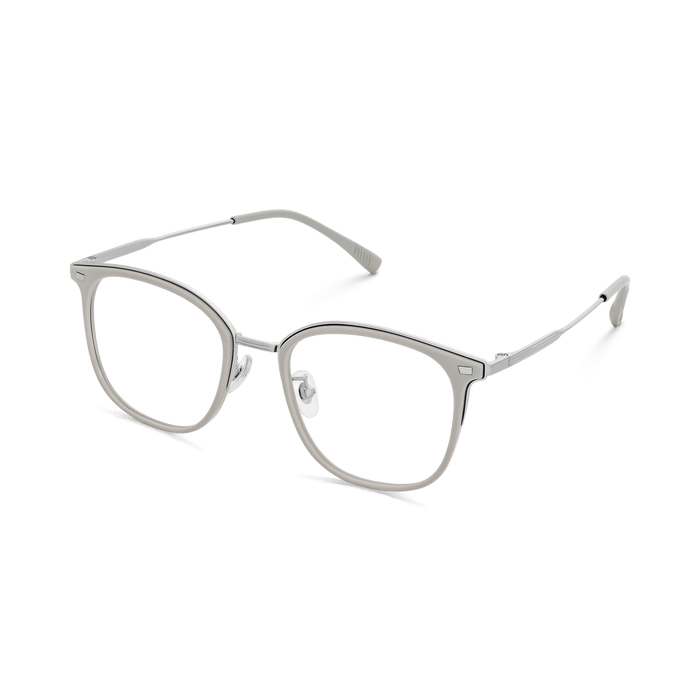 Eydology Dangelo Grey White/Chrome Glasses 3