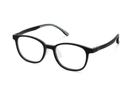 Eydology Danna Black Square Kids Glasses 3