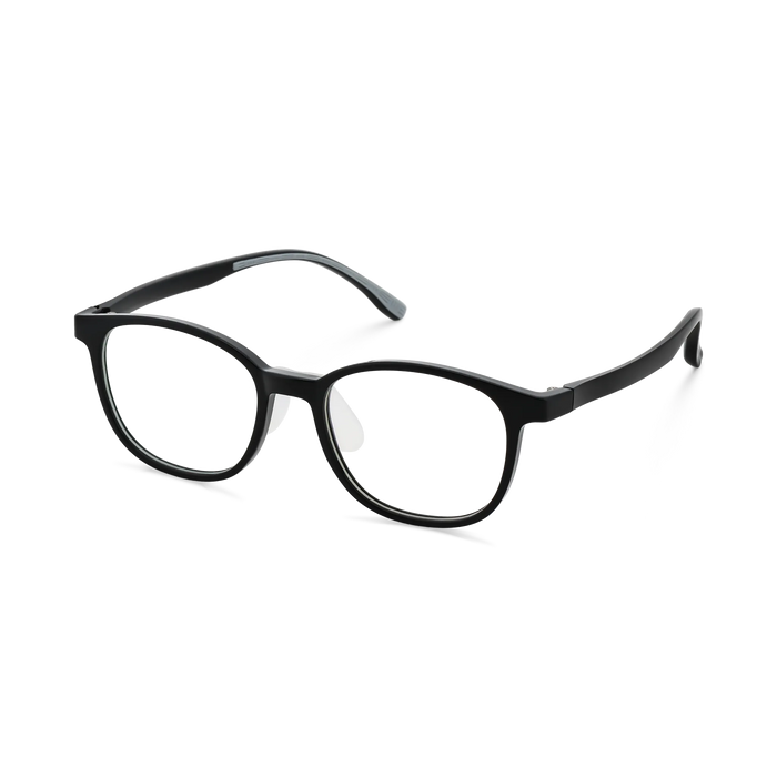 Eydology Danna Black Square Kids Glasses 3