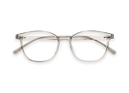Eydology Danna Light Brown Square Kids Glasses 1