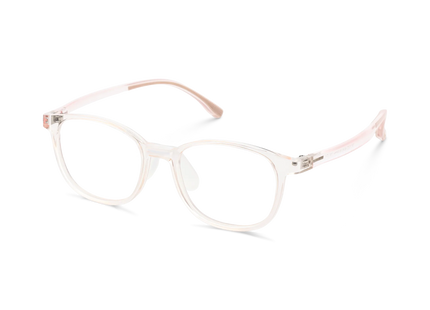 Eydology Danna Light Orange Square Kids Glasses 3