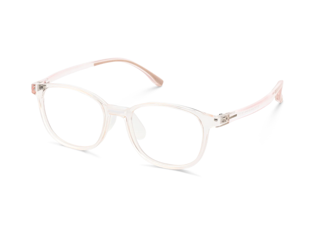 Eydology Danna Light Orange Square Kids Glasses 3