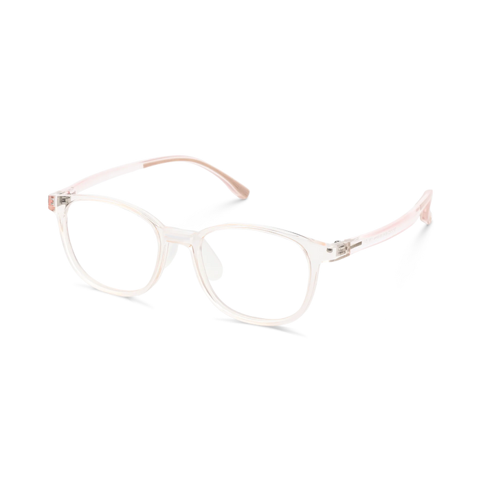 Eydology Danna Light Orange Square Kids Glasses 3