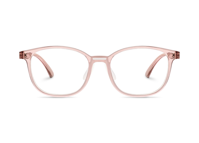 Eydology Danna Pink Square Kids Glasses 2