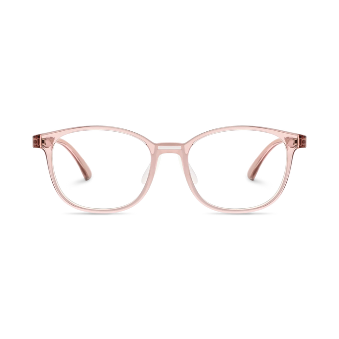 Eydology Danna Pink Square Kids Glasses 2