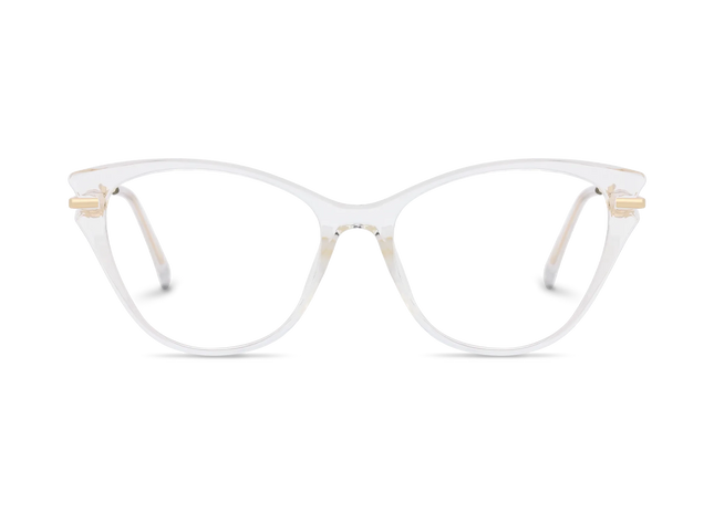 Eydology Daphne Clear Women's Cat Eye Glasses 2