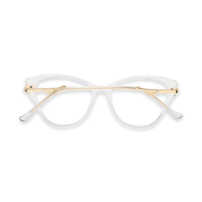 Eydology Daphne Clear Women's Cat Eye Glasses 5