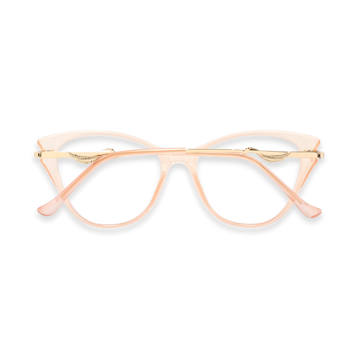 Eydology Daphne Milky Pink Women's Cat Eye Glasses 5