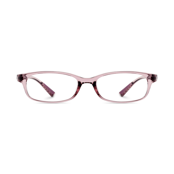 Eydology Dayana Crystal Pink Rectangle Kids Glasses 2