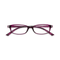 Eydology Dayana Crystal Purple Rectangle Kids Glasses 1