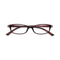 Eydology Dayana Crystal Red Rectangle Kids Glasses 1