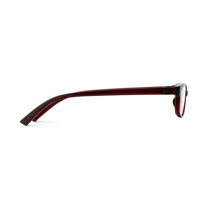 Eydology Dayana Crystal Red Rectangle Kids Glasses 4