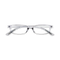 Eydology Dayana Transparent Grey Rectangle Kids Glasses 1