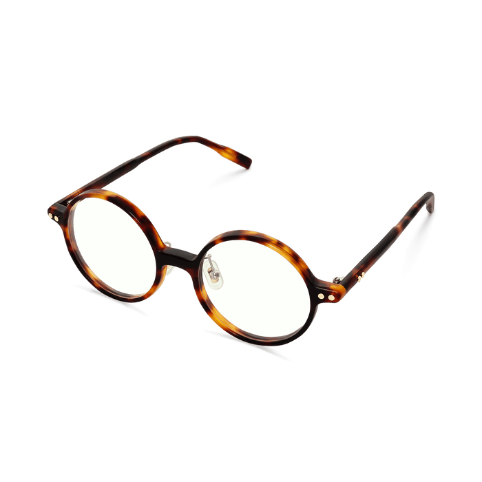 Eydology Delilah Amber Tortoise Glasses 2