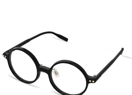 Eydology Delilah Black w Gold Dots Glasses 2